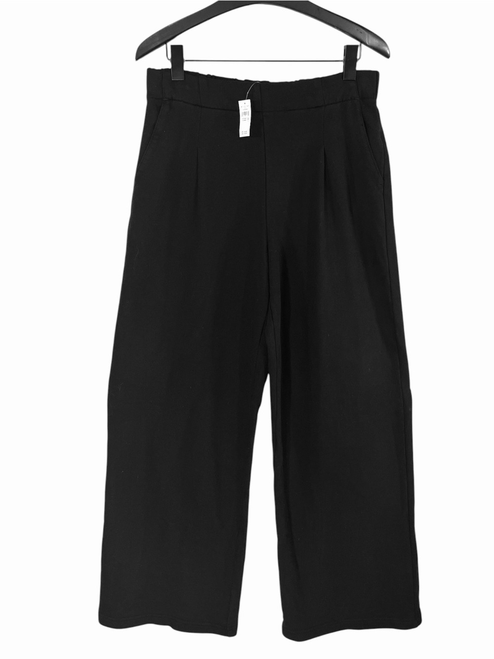 NWT Aerie New Heights Fleece Trouser in Black Size Medium Regular - Picture 7 of 13